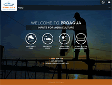 Tablet Screenshot of proaqua.net.au